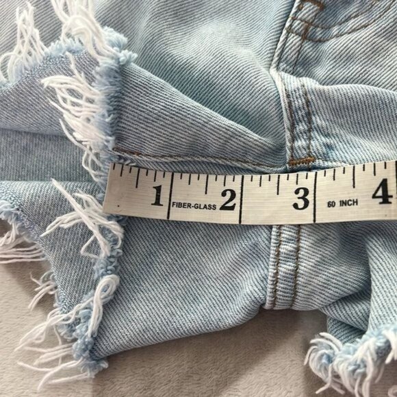 MADEWELL Relaxed Denim Short Size 24 Essen Light Wash style ND178‎ - Picture 9 of 9